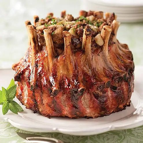 Stuffed Pork Crown Roast