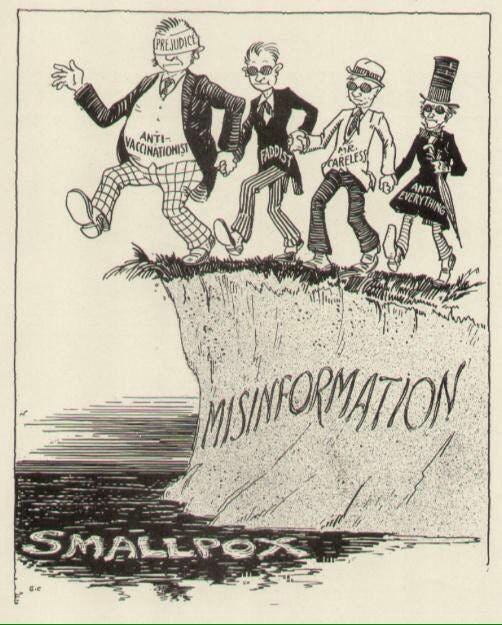 Image result for anti-vax polio old cartoons