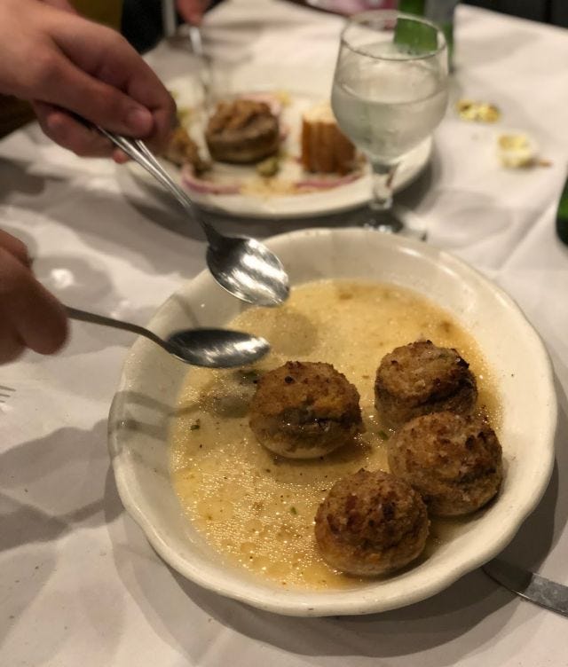 Stuffed mushrooms