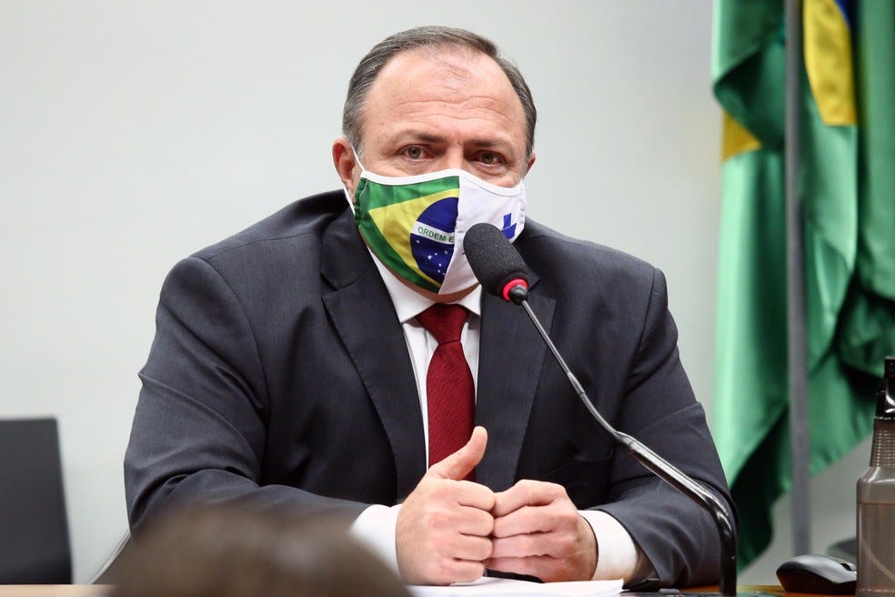 Pazuello diz que Estados receberão vacina simultaneamente | Brasil | Valor  Econômico
