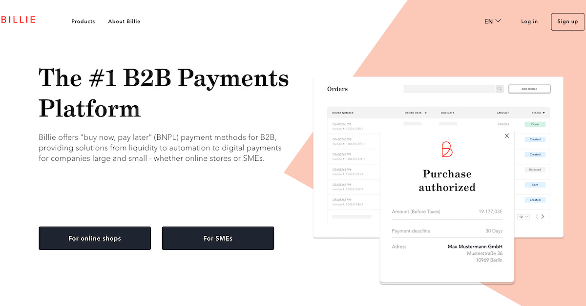 Buy Now, Pay Later | The #1 B2B Payments Platform