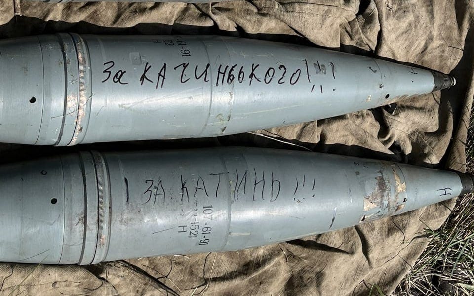 r/UkrainianConflict - In some nations, it still hurts from Russia ... Among the ammunition that arrived in Ukraine from the Czech Republic was a rocket with the inscription "For the shot Prague Spring of 1968". The Dutch write "Revenge on MH17" on the shells. Poles sign ammunition "For Katyn!" and …