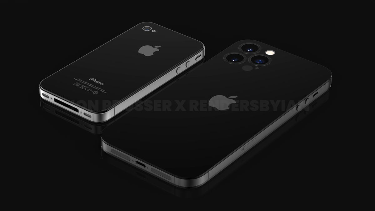 An early iPhone 14 render 