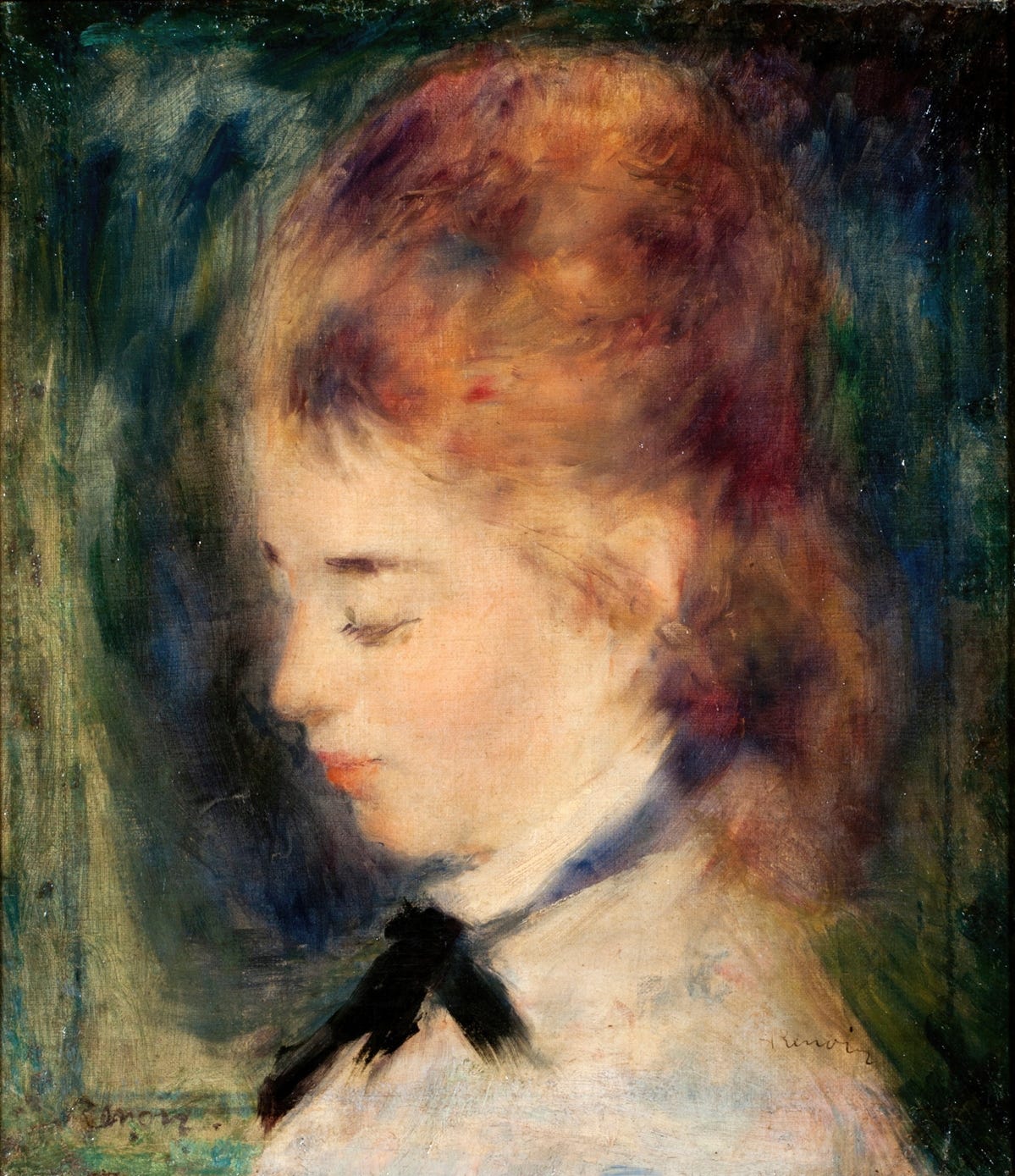 Portrait of a Woman by Pierre-Auguste Renoir