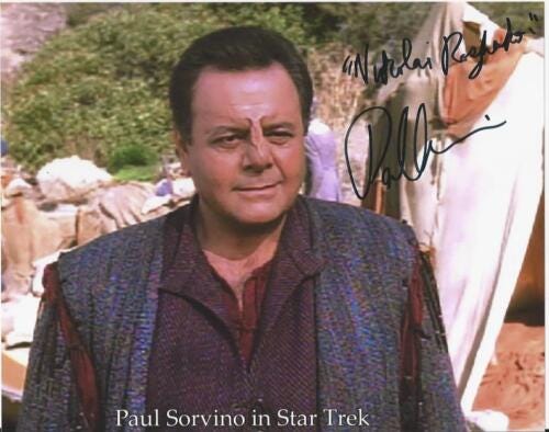 Paul Sorvino in Star Trek