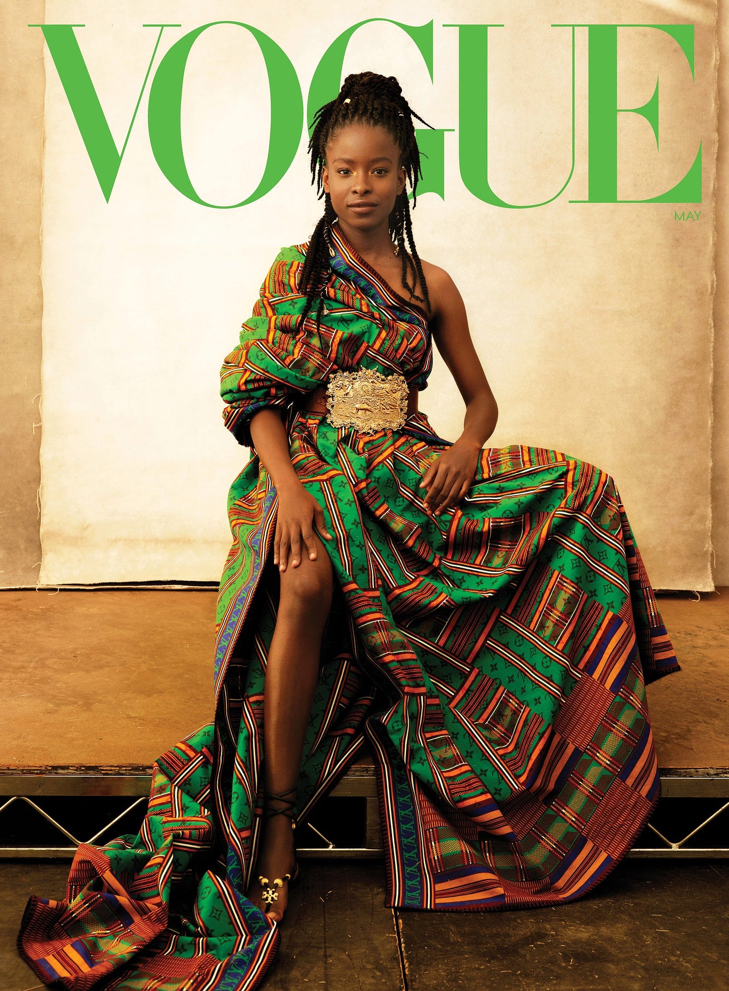 Amanda Gorman Louis Vuitton Vogue Cover