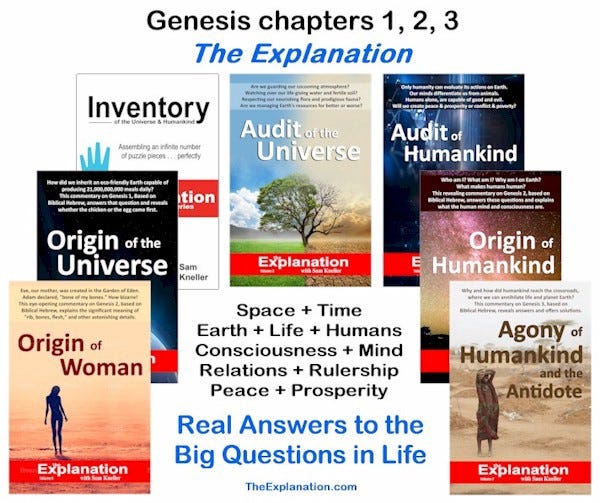 Mystery solved. Genesis 1–3 reveals real answers to the big question. The Bible is relevant to the 21st century.