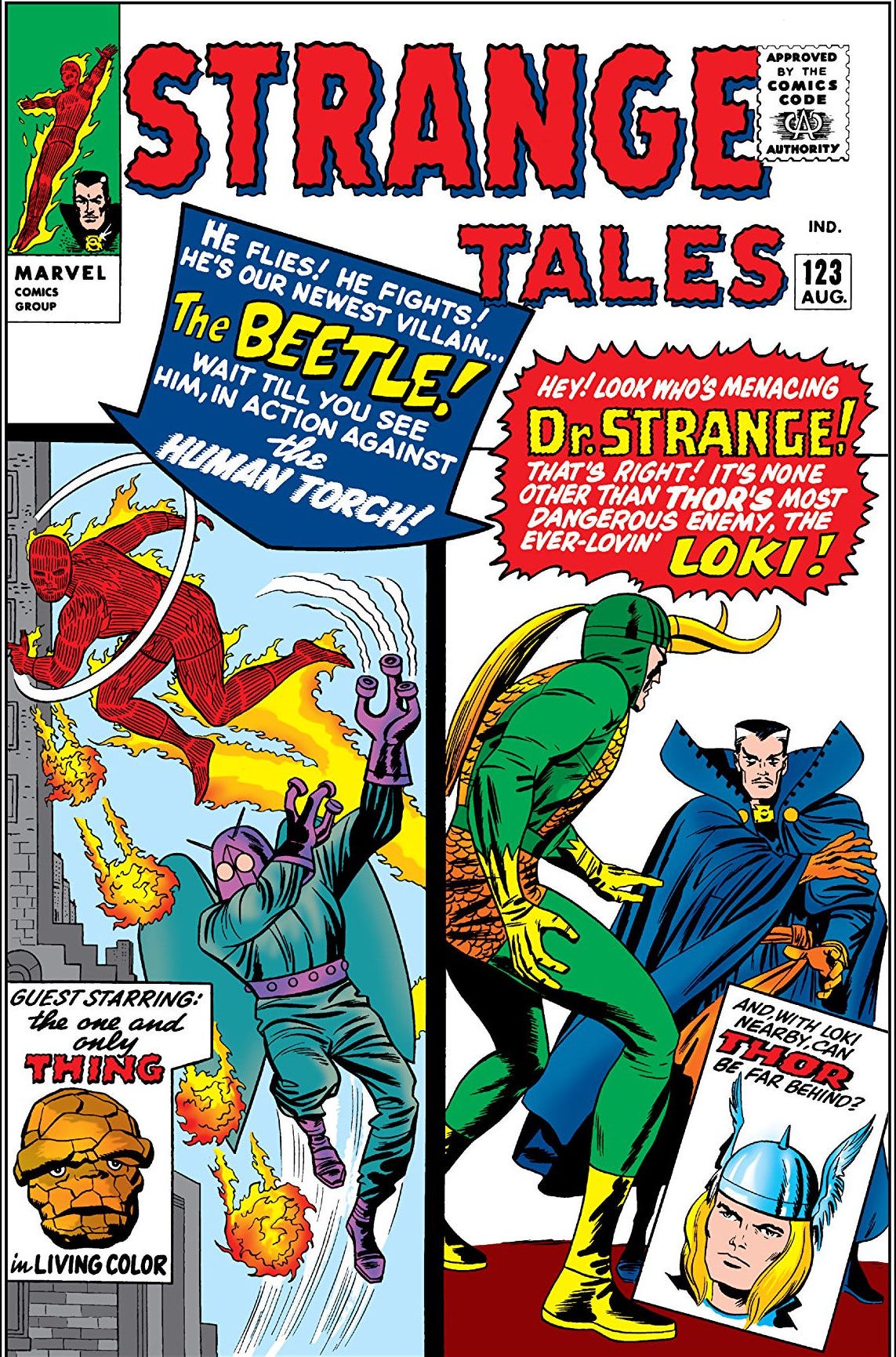 Strange Tales Vol 1 123 | Marvel Database | Fandom
