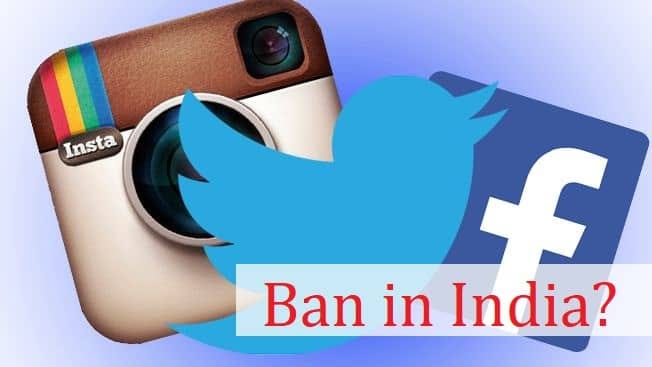 Instagram Facebook Twitter Ban: Why Social Media be Blocked in India?