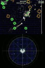 A view of the dual-screen nature of the DS version of Galaxies