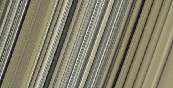 One of the highest-resolution images to date of Saturn's rings, which Cassini captured on September 7, 2017, as part of its "Grand Finale" Image credit: NASA/JPL-Caltech/Space Science Institute