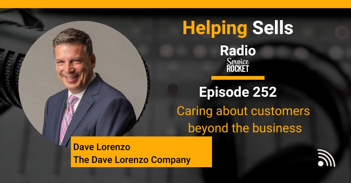 Dave Lorenzo Helping Sells Radio Bill Cushard 