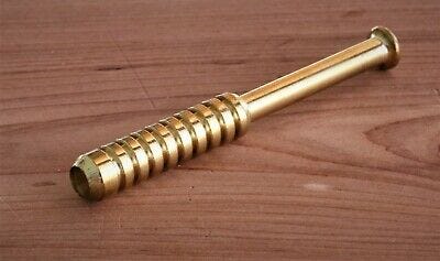 3" Brass One Hitter- Old School Real Brass Pipe- Quality Brass One Hitter |  eBay
