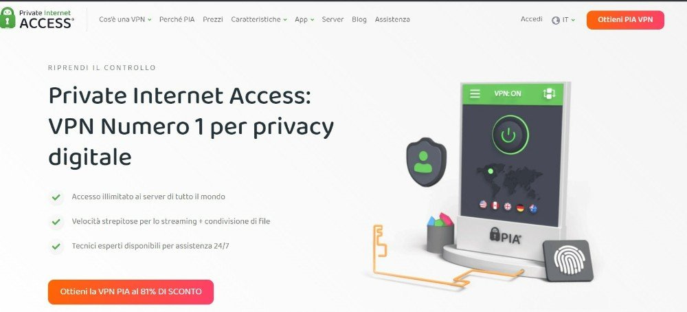 Private Internet Access e le migliori VPN sul mercato