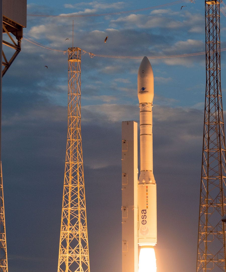 Europe&#39;s Vega Rocket Launch With UAE Satellite Fails – Courthouse News  Service