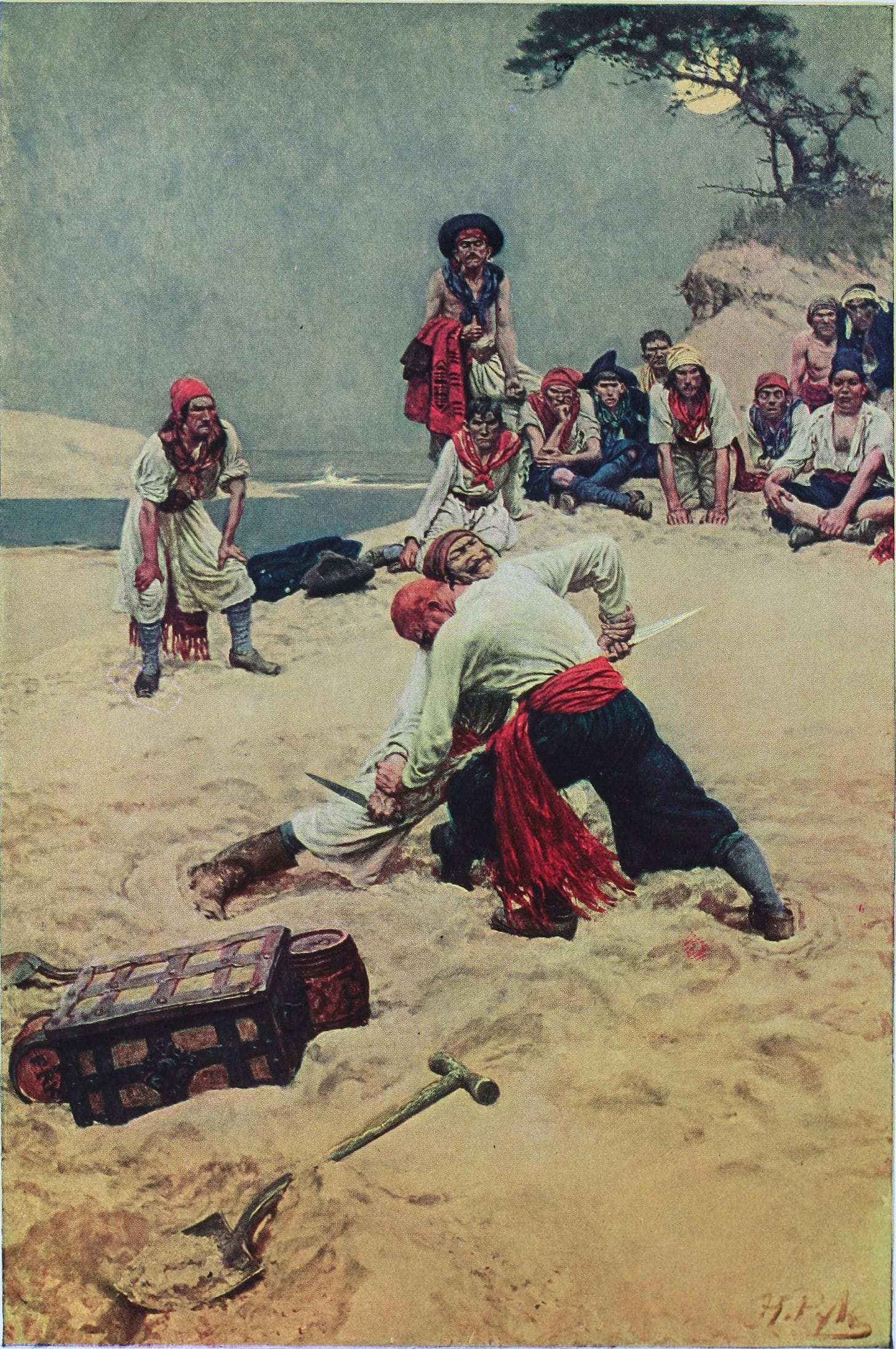 File:Pyle pirates treasfight.jpg - Wikimedia Commons