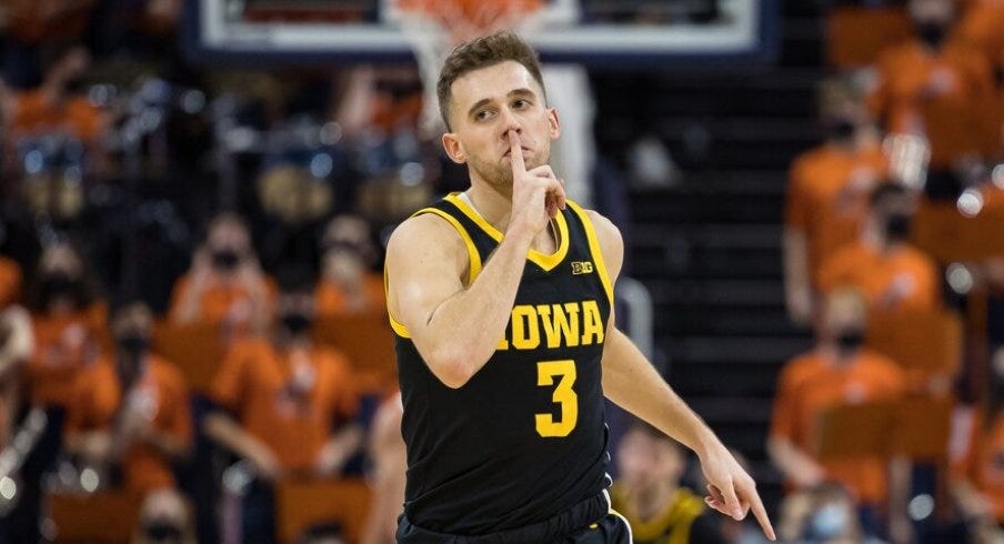 All Hail Jordan Bohannon, Sharpshooter King of The Big Ten-ACC Challenge |  Go Iowa Awesome