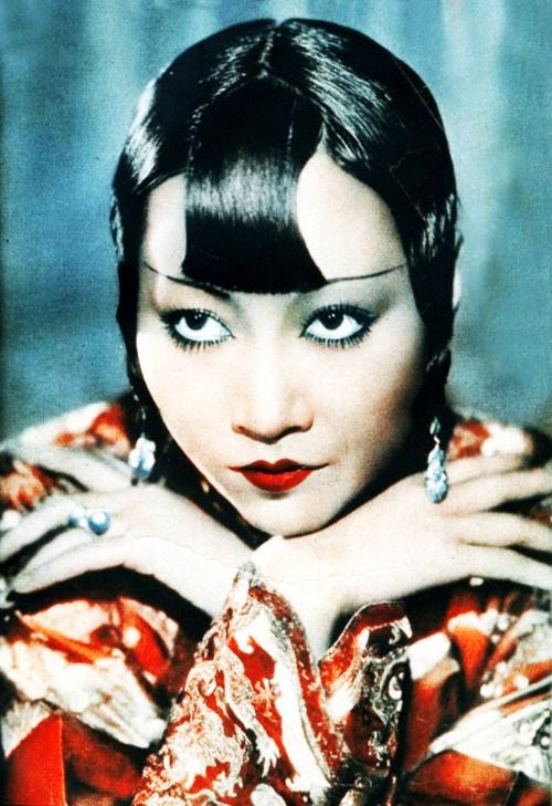 Anna Mae Wong, 1932 - fashion is always reinventing itself, inspired by its  history - this pic could well have been shot… | Anna may, Asian american  actresses, Anna