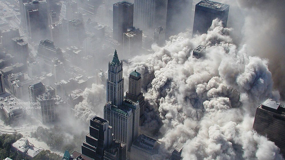Detective Shot Aerial Photos Of The Twin Towers : NPR