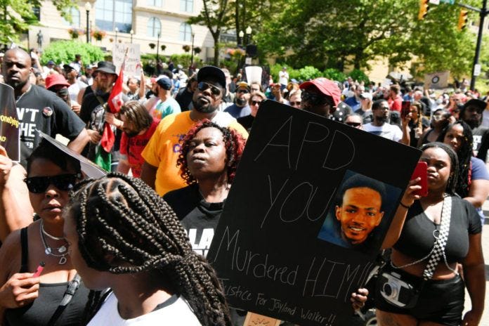 After Police Kill Unarmed Black Man Jayland Walker, Police In Akron ...