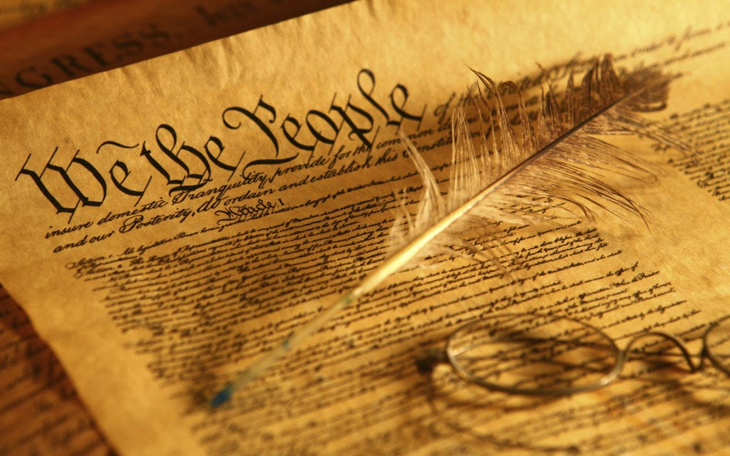 Picture of the U.S. Constitution