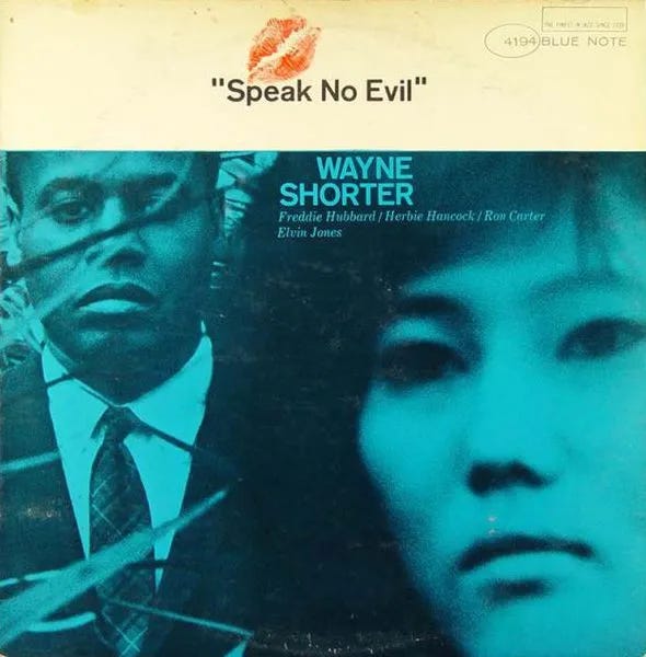 Cover art for Speak No Evil by Wayne Shorter