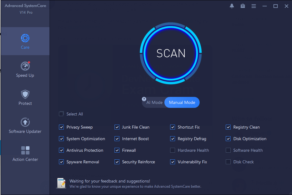 Advanced System Care App