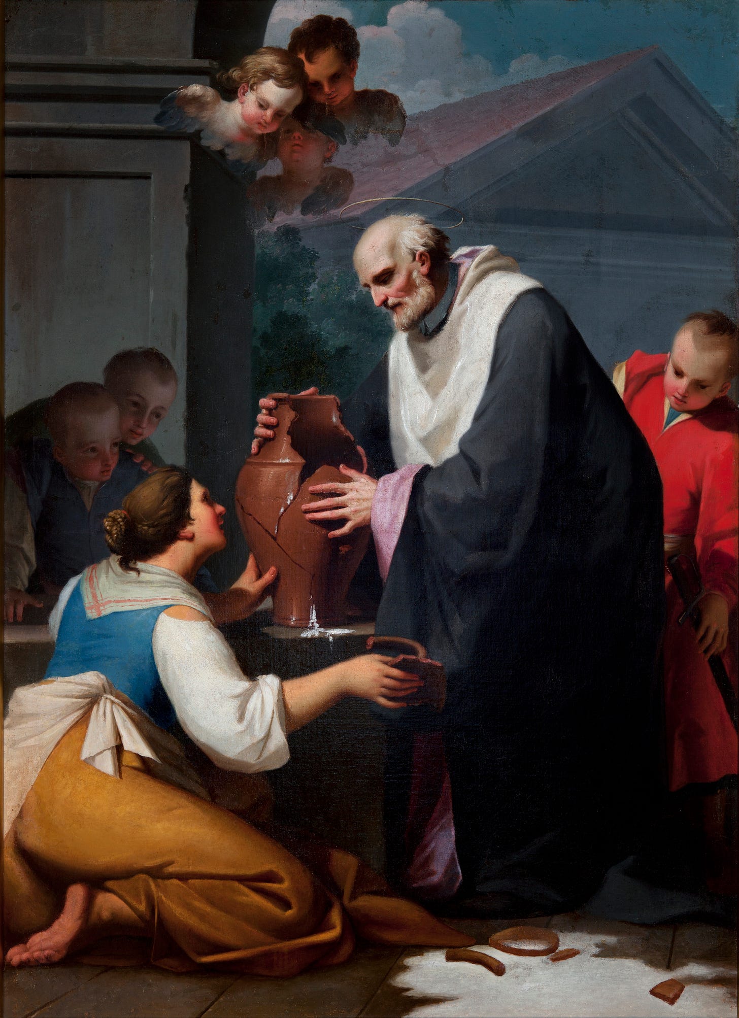 Miracle of St Jan Kanty, Kuntze-Konicz, Tadeusz (1727-1793)