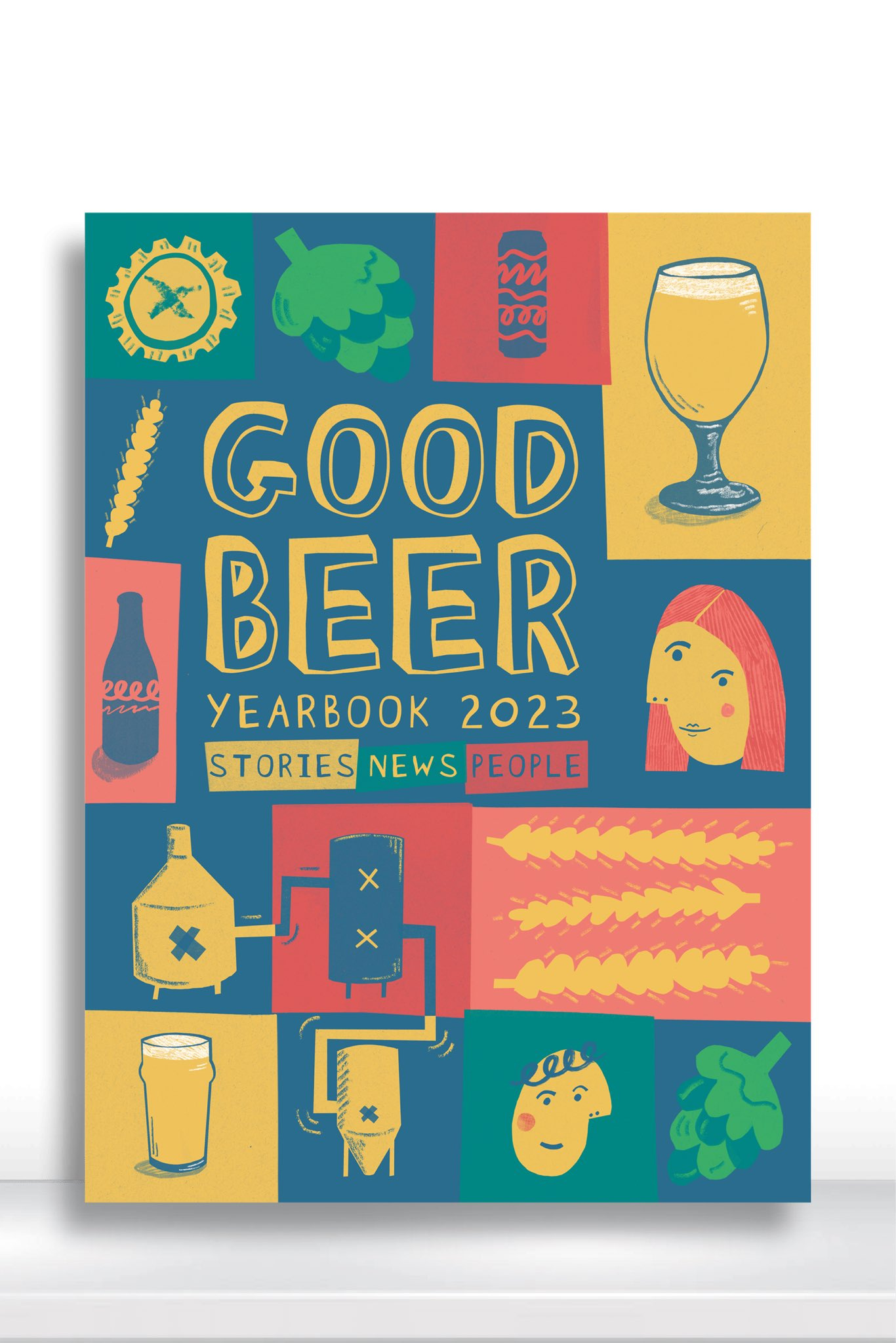 Cover image for the CAMRA Good Beer Yearbook 2023