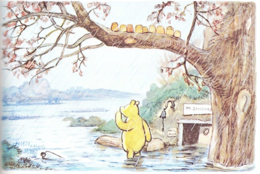 A Bear with Little Brain: Winnie-the-Pooh and The House at Pooh Corner |  Tor.com