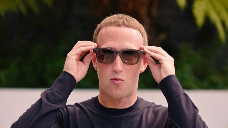 Facebook and Ray-Ban are rolling out smart glasses that actually look cool.  Will anyone buy them? - CNN