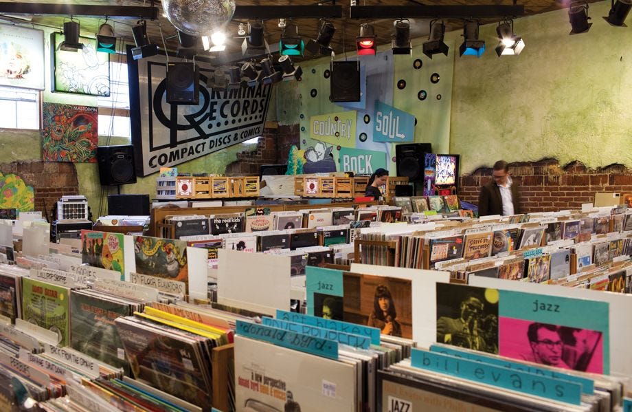 Best of Atlanta 2015: Record Store: Criminal Records