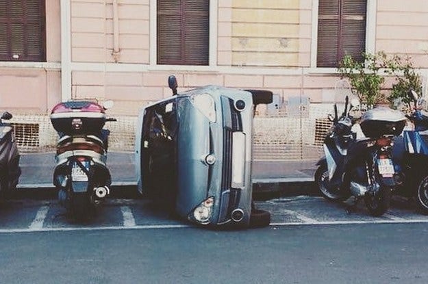 21 Italians Who Gave Literally Zero F*cks About Parking