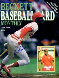 June-1987-Beckett-Baseball-Monthly-1987-Topps-Eric-Davis