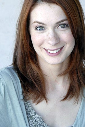 Felicia Day, actress and web content producer.