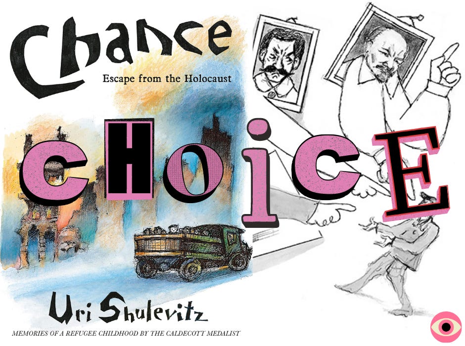 Holocaust Remembrance Day. Chance: Escape from the Holocaust by Uri Shulevitz.