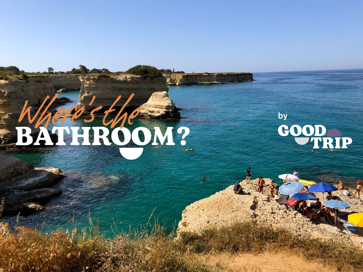 Where's the Bathroom header image in Puglia, Italy