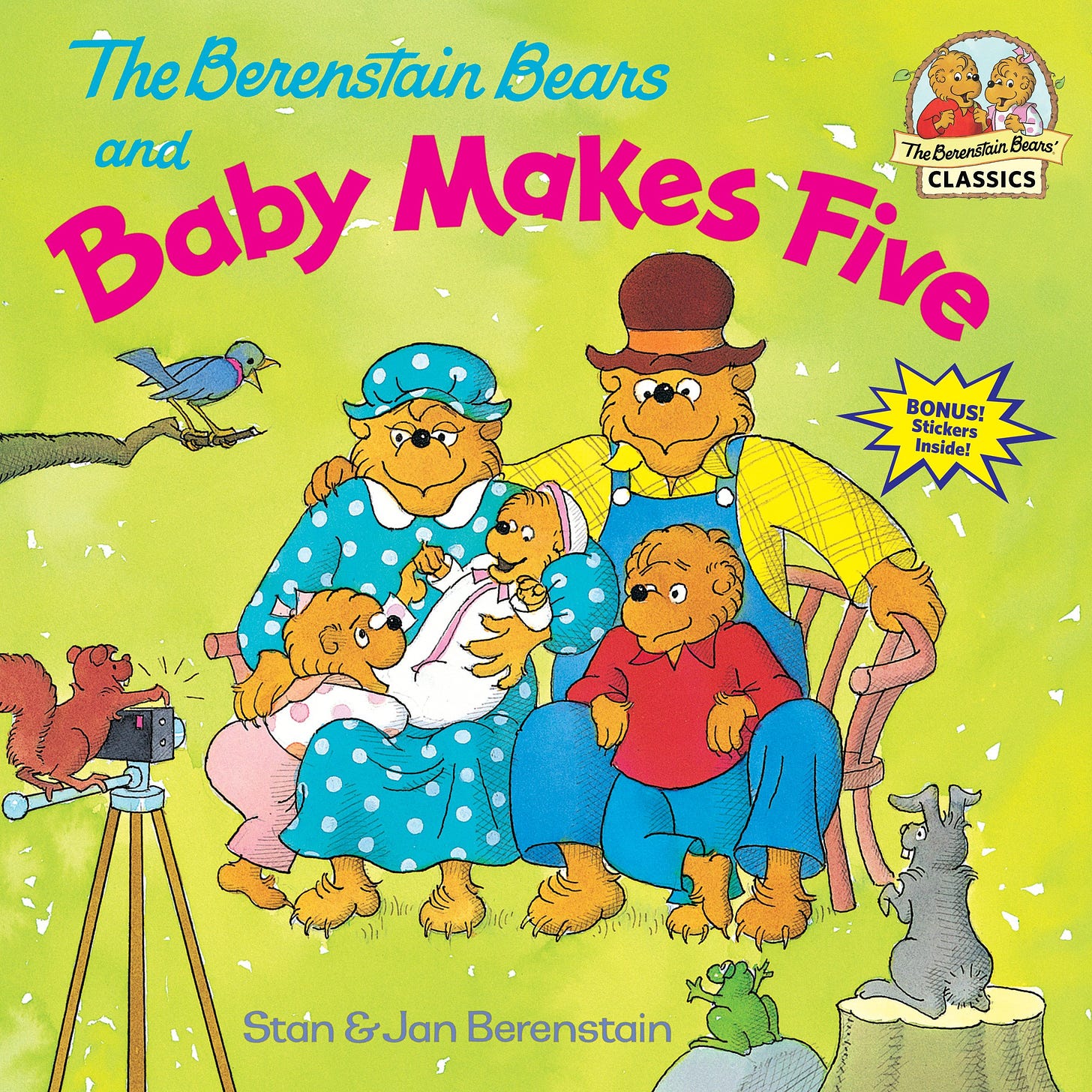 The Berenstain Bears and Baby Makes Five: Berenstain, Stan, Berenstain,  Jan: 8601409870649: Books - Amazon
