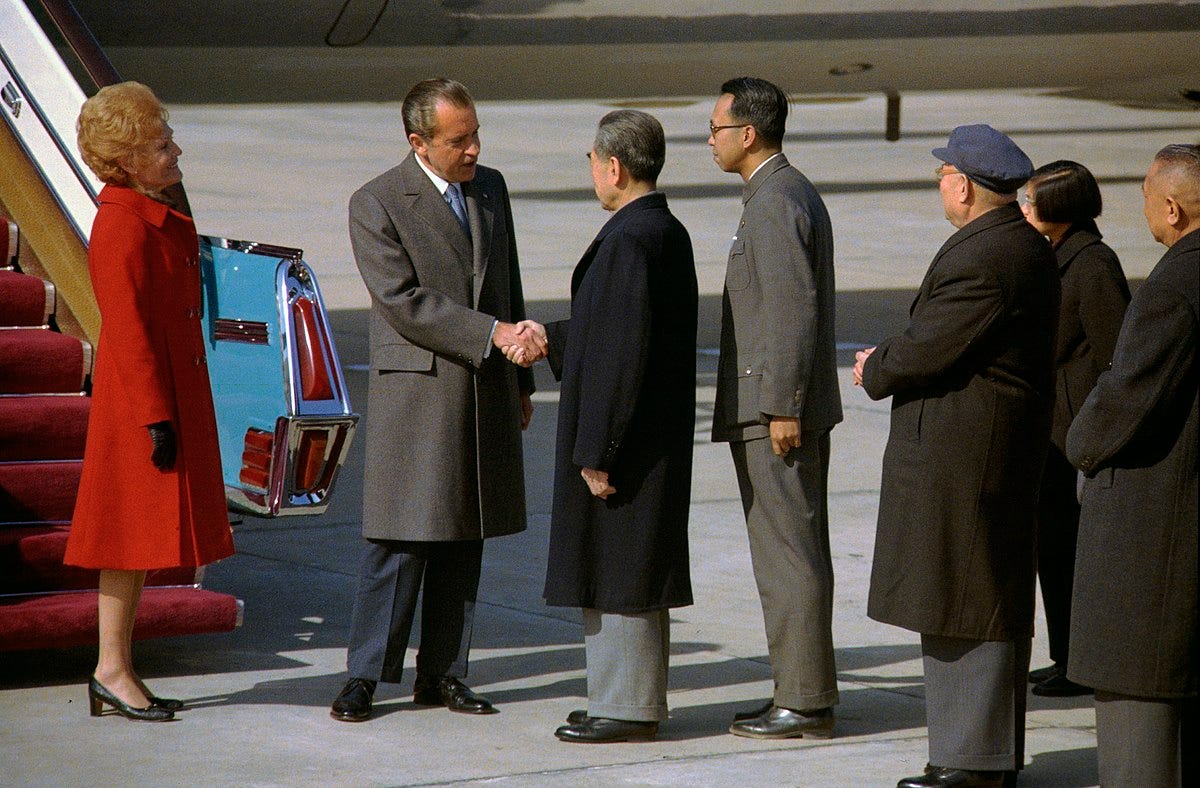 1972 visit by Richard Nixon to China - Wikipedia
