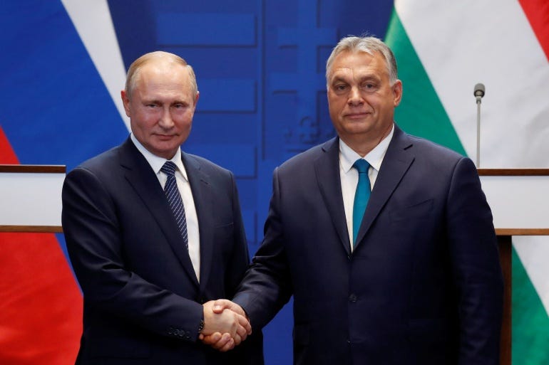 Ukraine war has Orban struggling to maintain Putin balancing act | Vladimir  Putin News | Al Jazeera