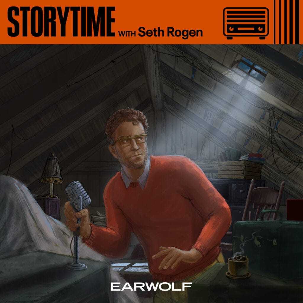 Storytime with Seth Rogen podcast on Earwolf