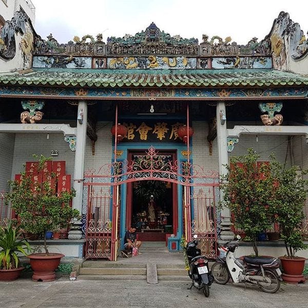 Temple in Ho Chi Minh City.