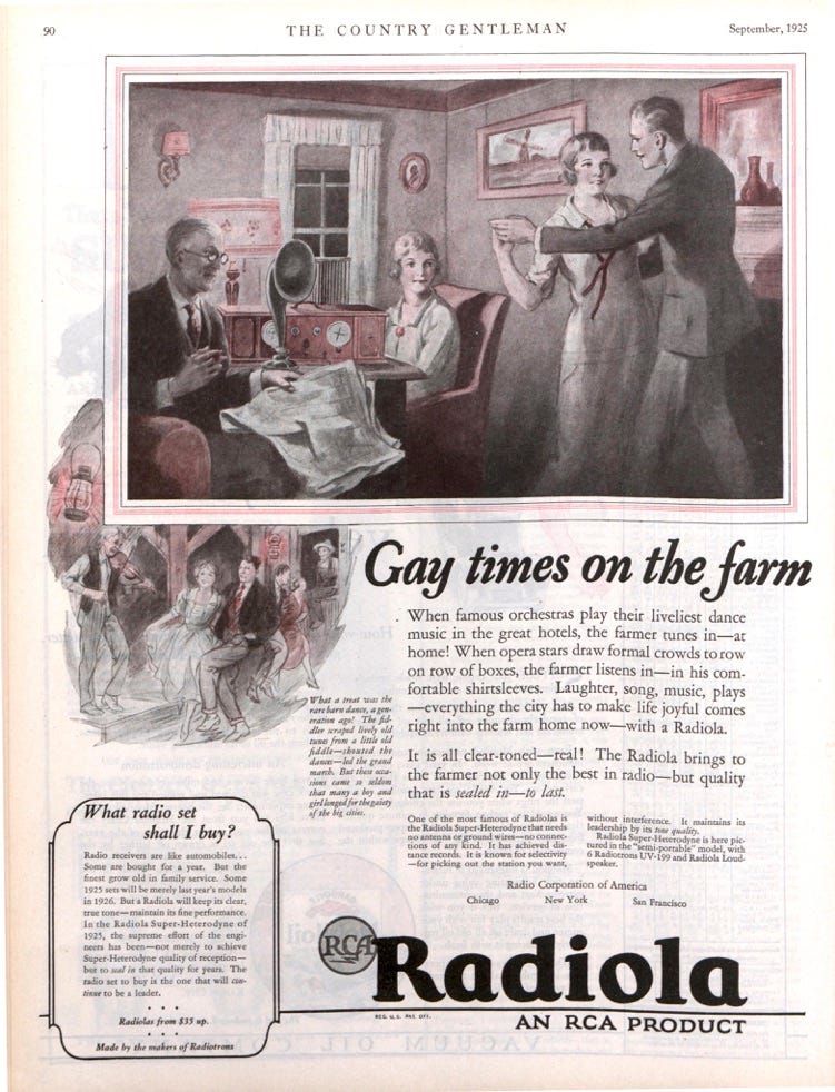 Vintage Advertising: RCA's 1920s Radios | The Saturday Evening Post