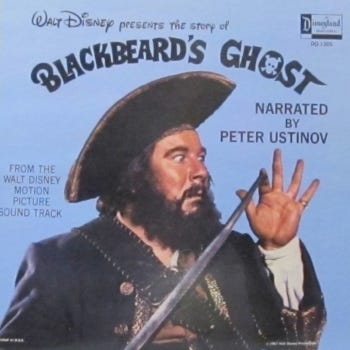 Walt Disney Presents The Story Of Blackbeard's Ghost album cover