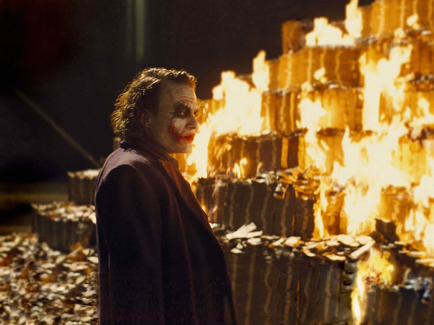 Joker Burning Money Meme Generator - Imgflip