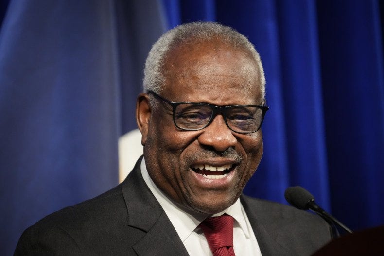 Clarence Thomas Wants SCOTUS to 'Correct the Error' of Legal Gay Marriage