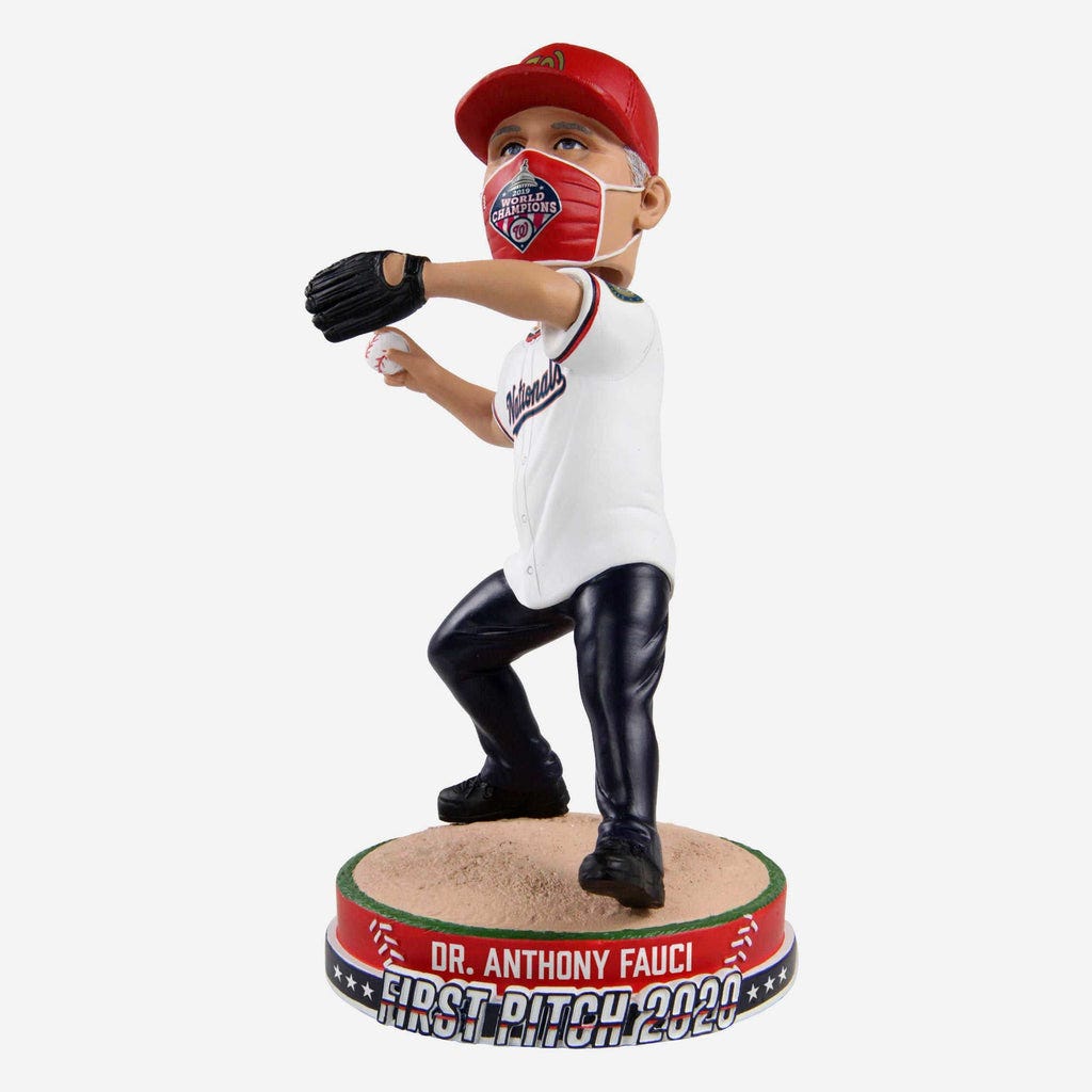 Dr Anthony Fauci Washington Nationals First Pitch Bobblehead FOCO