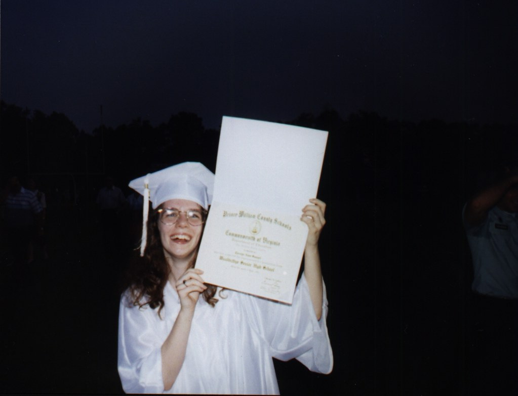 1994 - Carolyn's high-school Graduation - Woodbridge Senior High School Diploma 0168