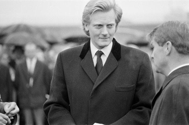 Michael Heseltine has admitted throttling his mother's dog 'until it went  limp' - Wales Online