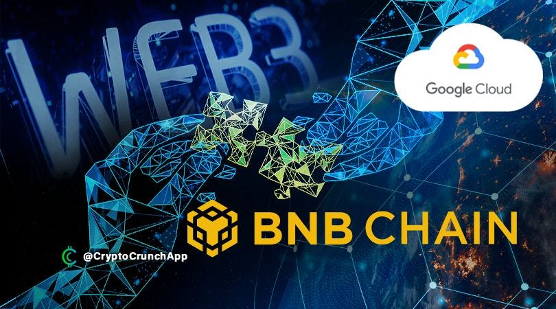 BNB Chain And Google Cloud Will Collaborate To Support Web3 And Blockchain Startups